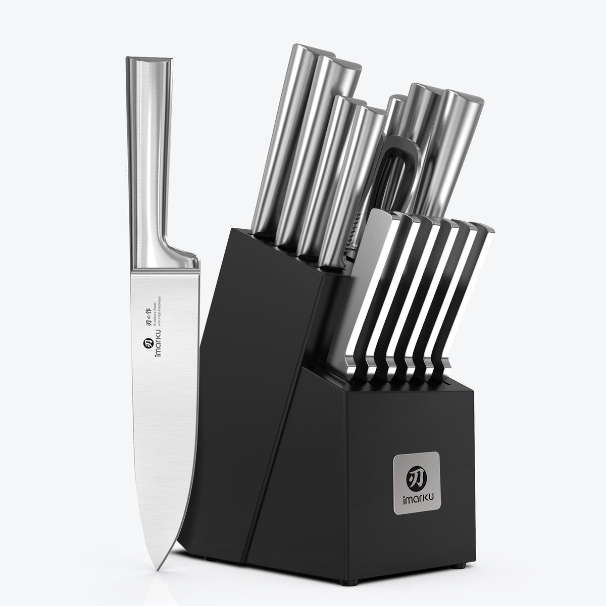 15-PCS Kitchen Knife Set Japanese High Carbon Stainless Steel