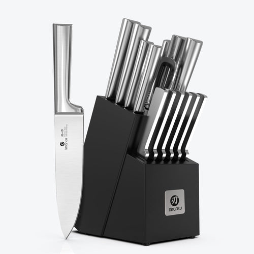 15-PCS Kitchen Knife Set Japanese High Carbon Stainless Steel