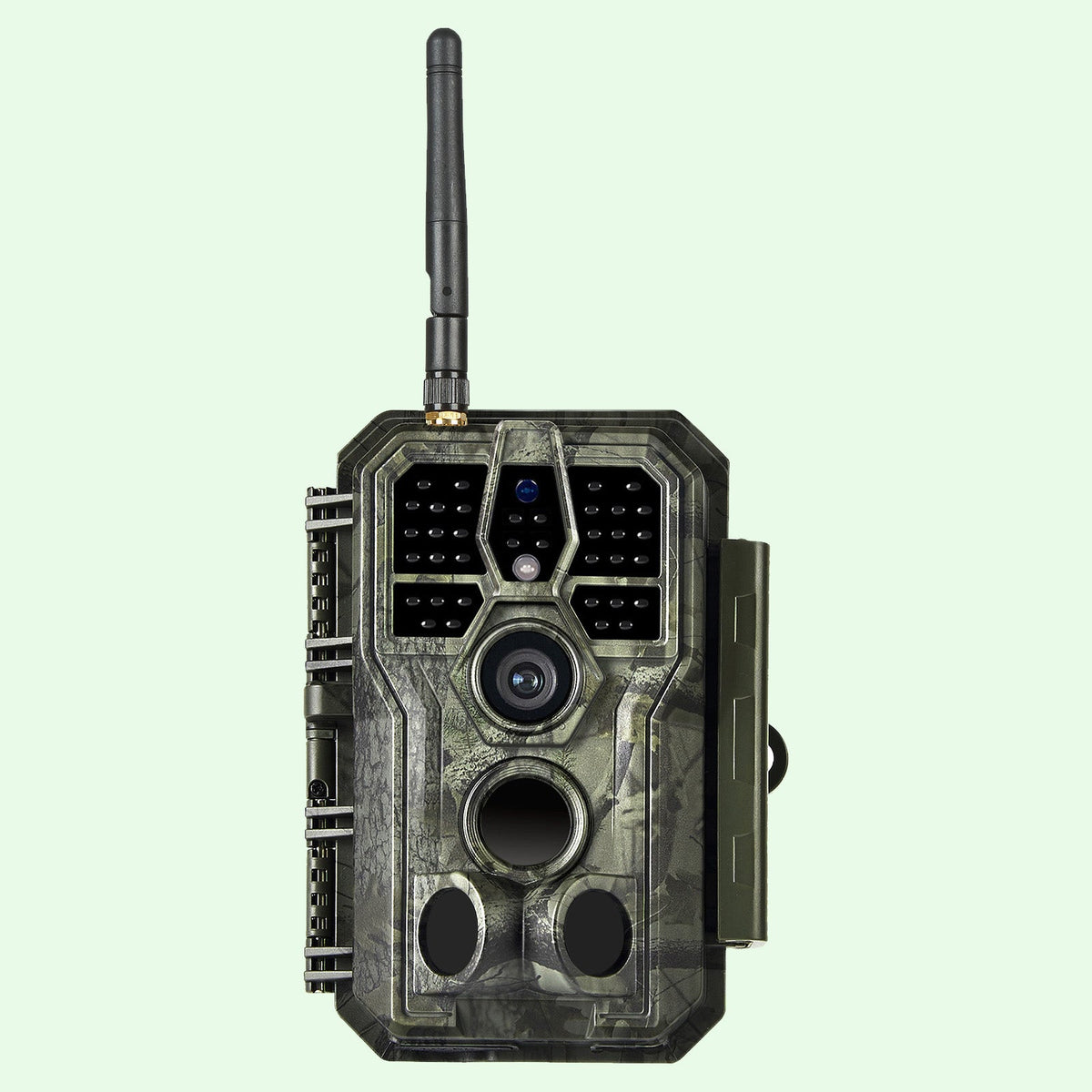 Wildkamera Wlan Fotofalle Jagdkamera Wildtierkamera 64MP 1296P 0,1s Schnelle Trigger Geschwindigkeit Nachtsicht Bewegungsmelder 120°PIR IP66 Wasserdic