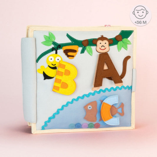 ABC – Buchstabenbuch aus Filz ab 3 Jahren