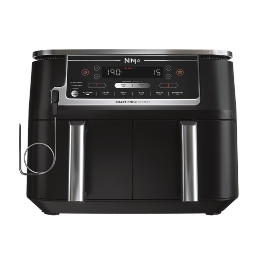 Ninja Foodi MAX Dual Zone Air Fryer with Smart Cook System in Black | AF451UK | by SharkNinja