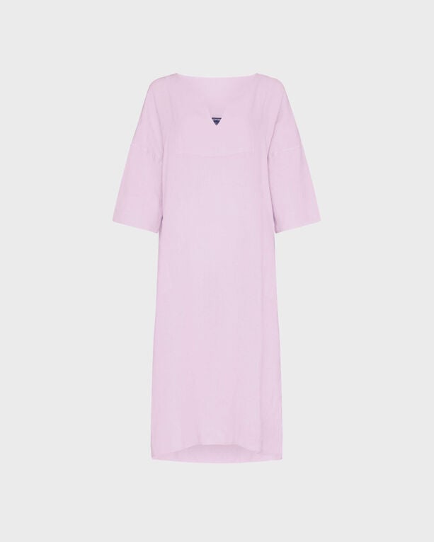 Vilebrequin - Women Linen Kaftan Solid - Kaftan - Logan - Purple - Size L/XL