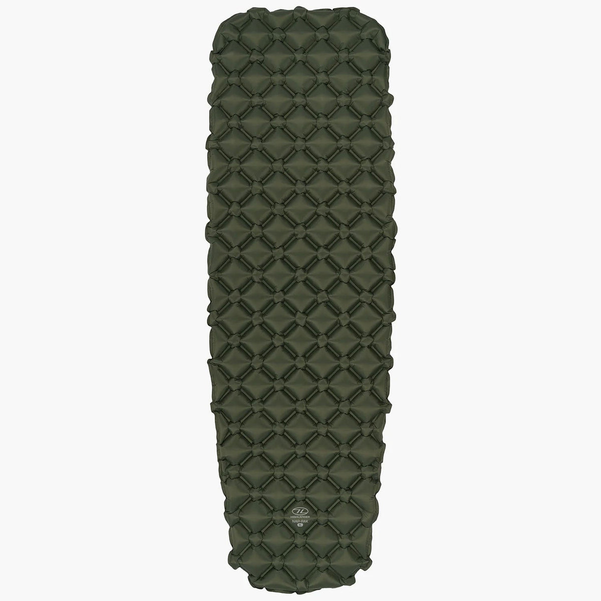 Highlander Nap-Pak XL Inflatable Sleep Mat - Olive Green