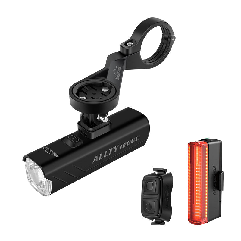 ALLTY 1200U + SEEMEE 50 V2.0 Bike Light Bundle