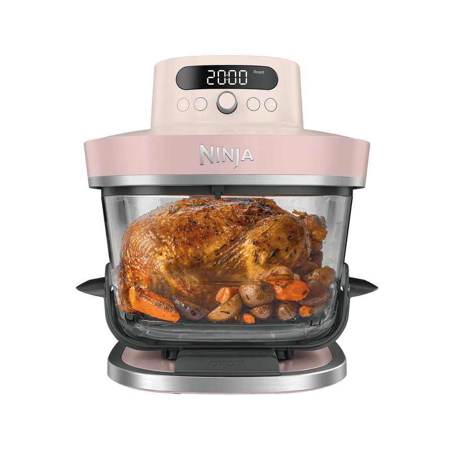 Ninja CRISPi PRO 7-in-1 XL Glass Air Fryer – in Rose Quartz | AS101UKRS | by SharkNinja