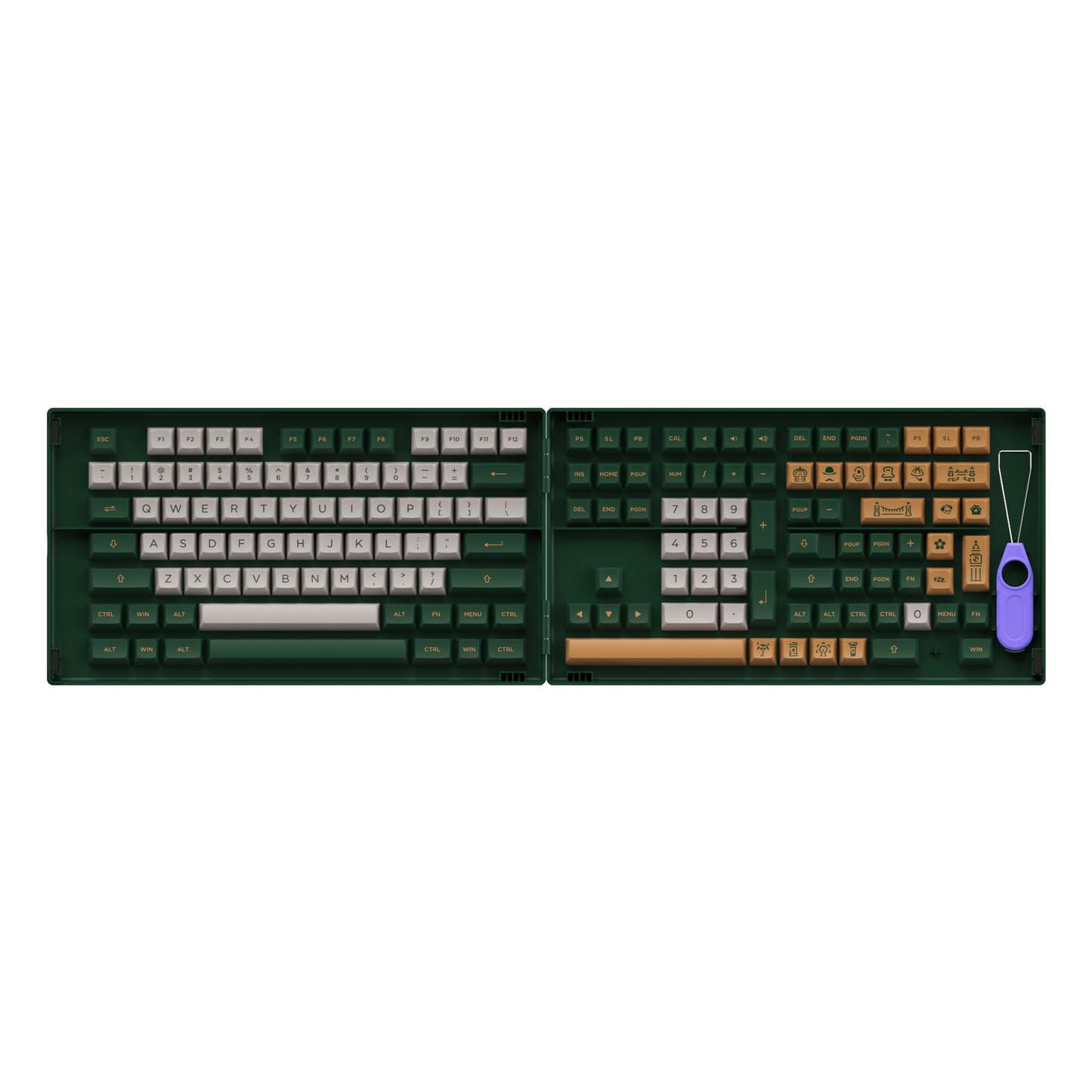 World Tour London Keycap Set (198-key)