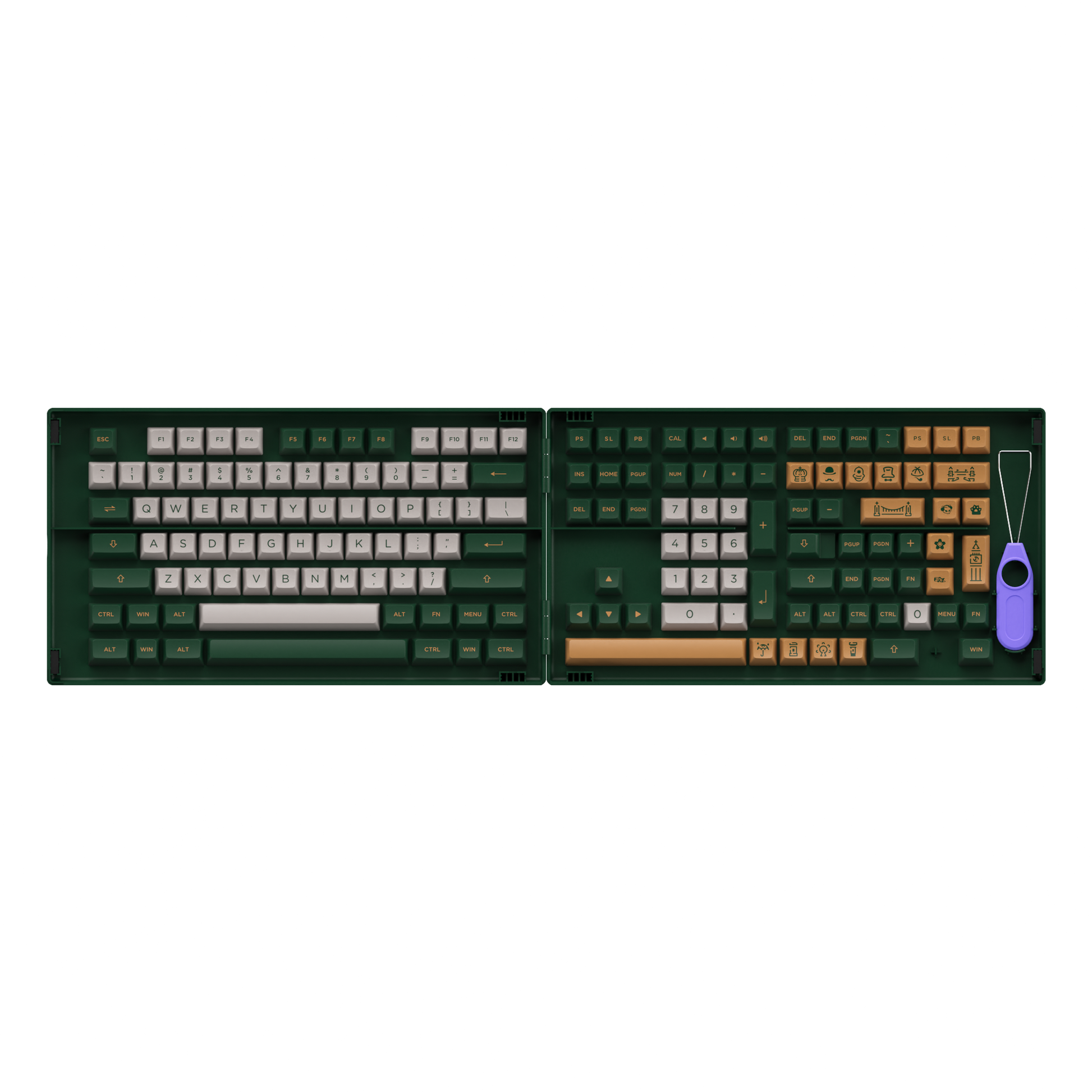 World Tour London Keycap Set (198-key)