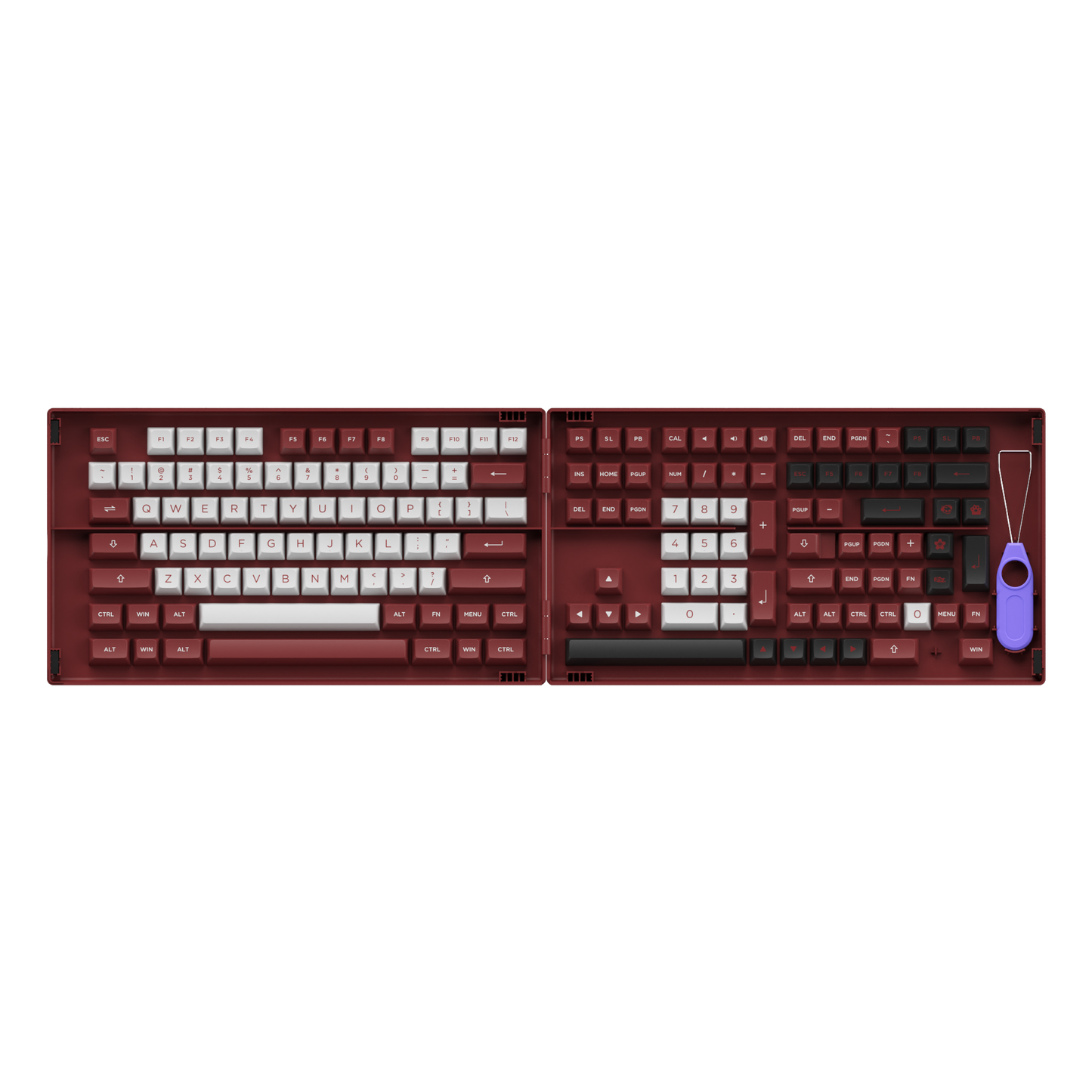 Chicago Theme Keycap Set (158-key)