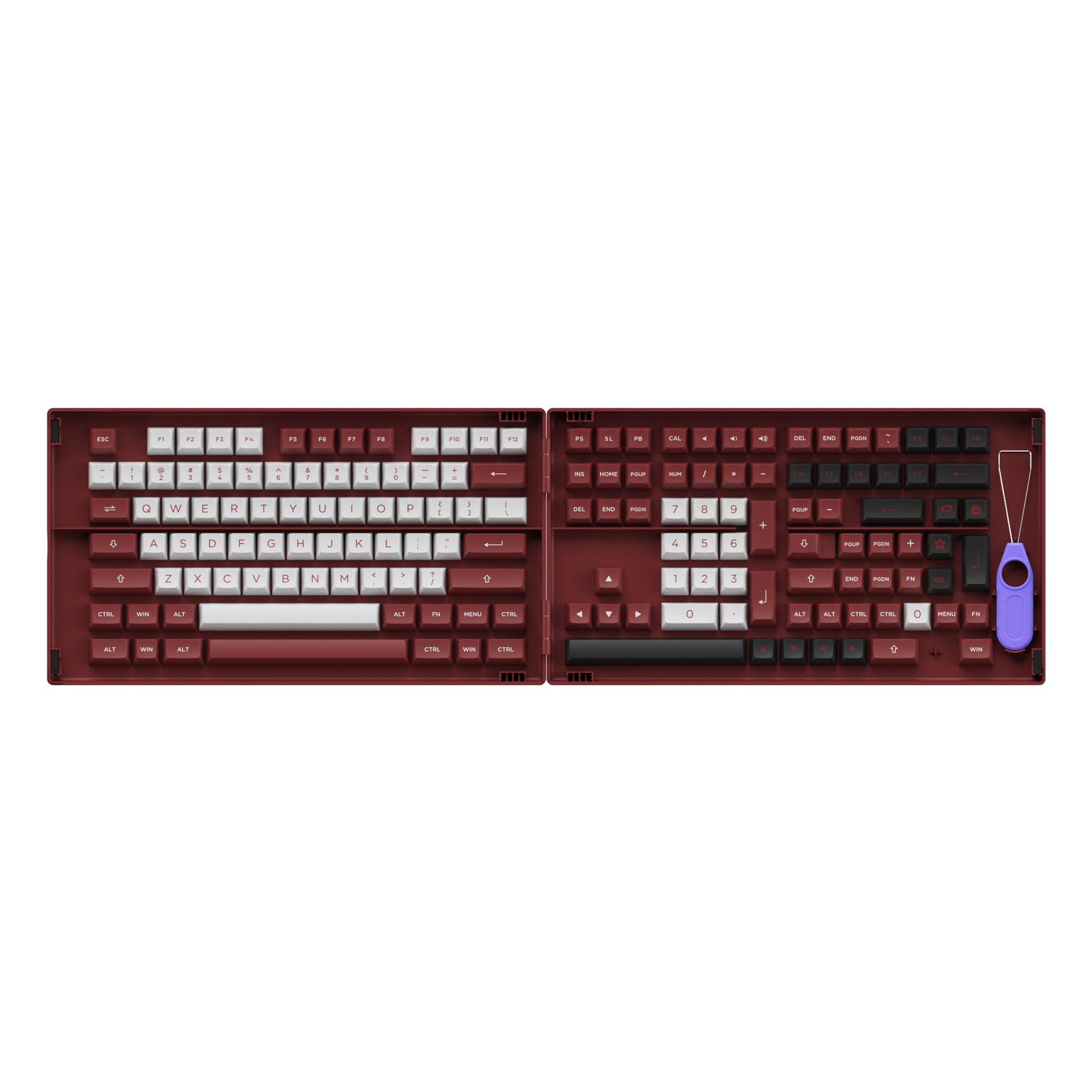 Chicago Theme Keycap Set (158-key)