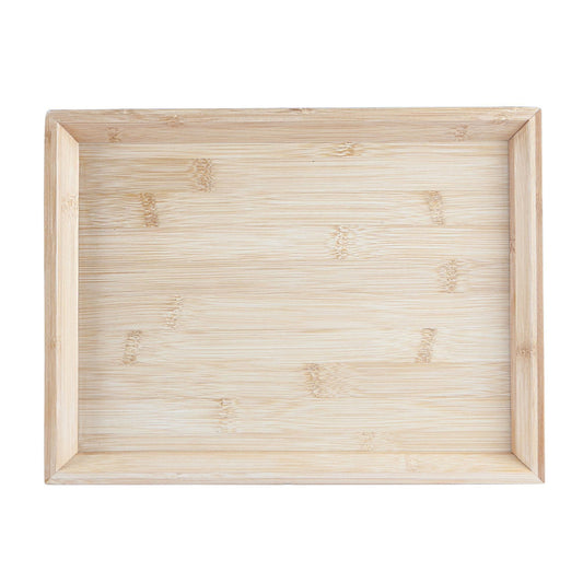 33cm x 25cm Bamboo Serving Tray