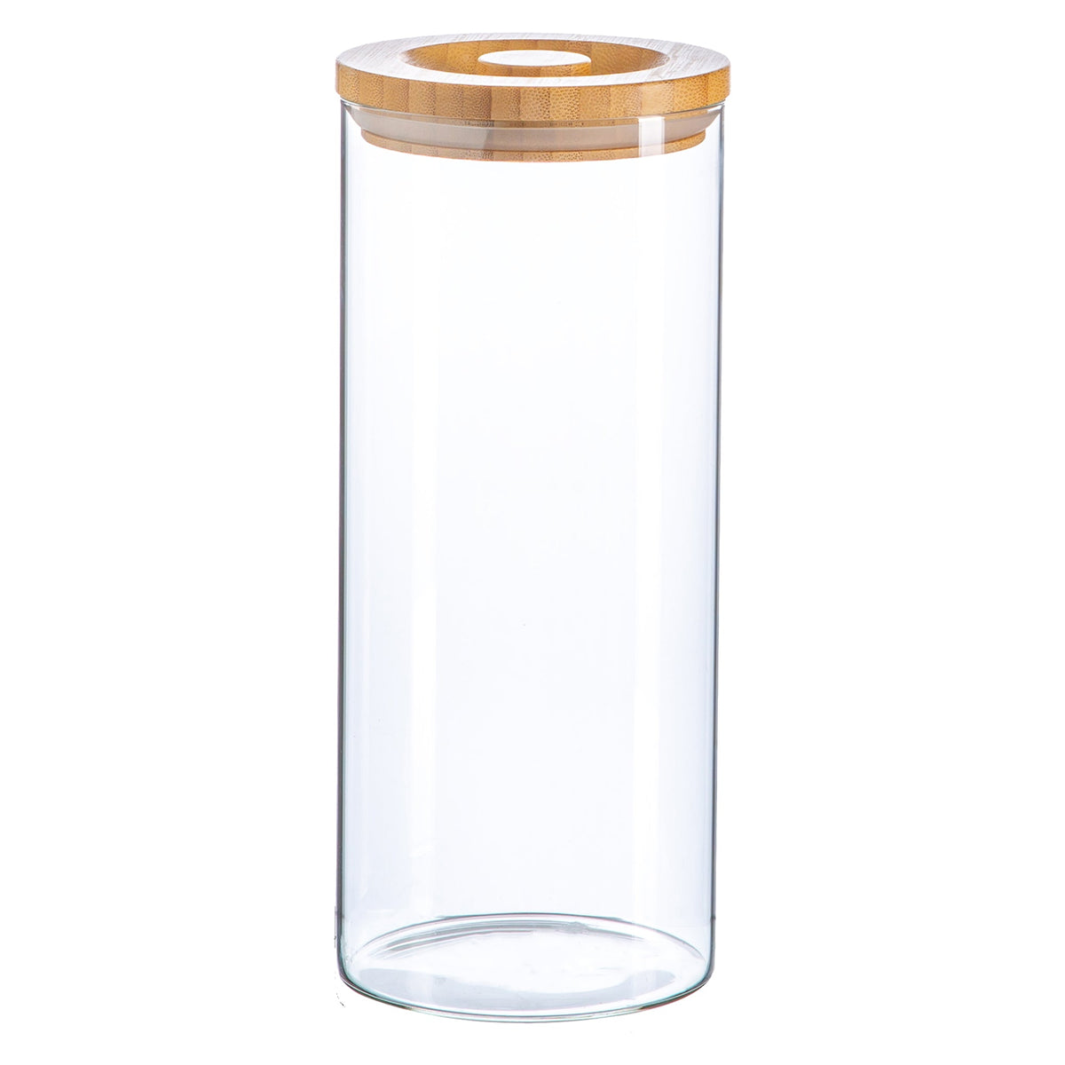 Scandi Storage Jars - Carved Wooden Lid - 1.5L