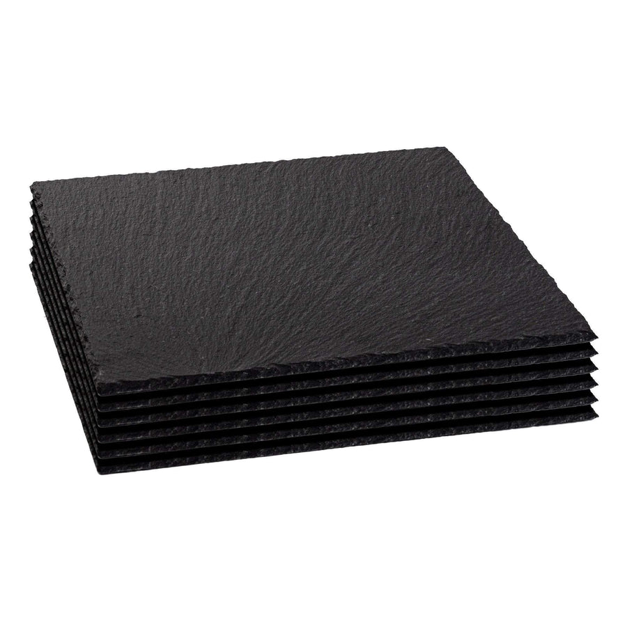 33cm Square Slate Placemats - Pack of Six