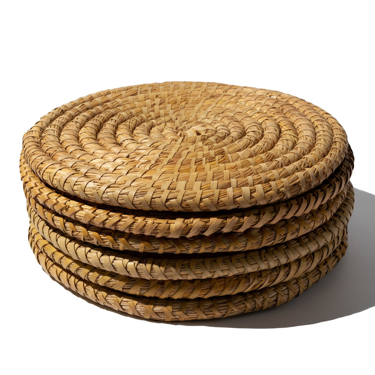 30cm Woven Palm Leaf Placemats - Pack of Six
