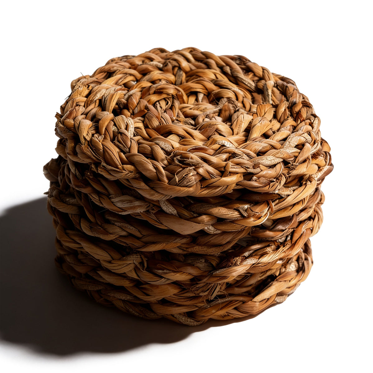 Woven Seagrass Coasters - Pack of Six