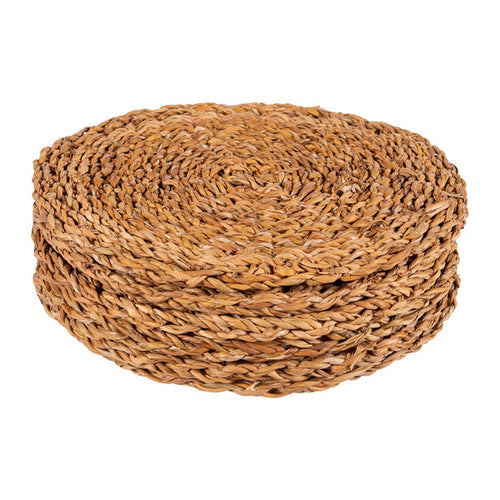 30cm Woven Seagrass Placemats - Pack of Six