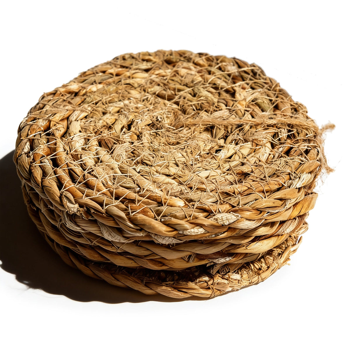 Woven Typha Coasters - Pack of 6