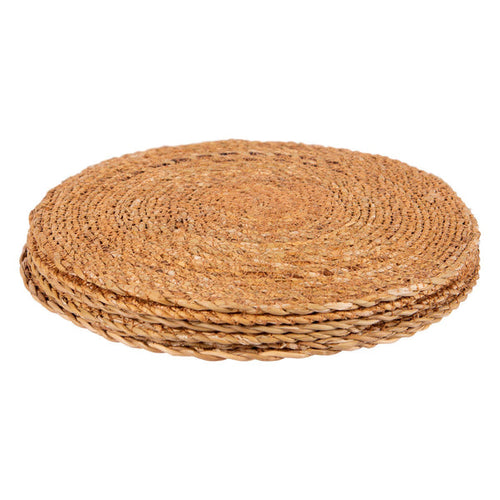 30cm Woven Typha Placemats - Pack of Six