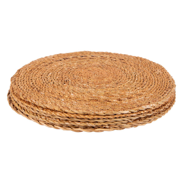 30cm Woven Typha Placemats - Pack of Six