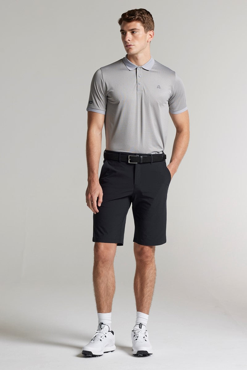Delta Textured Polo - Driver Grey