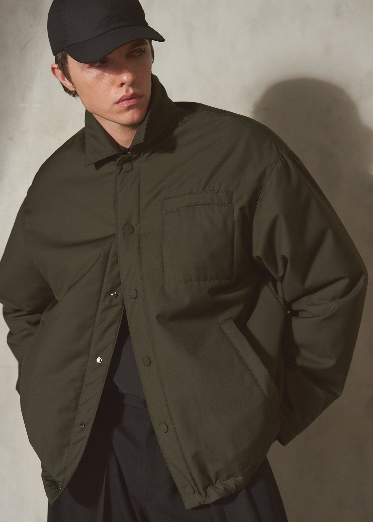 AUTER SHIRT JACKET - Army - XS