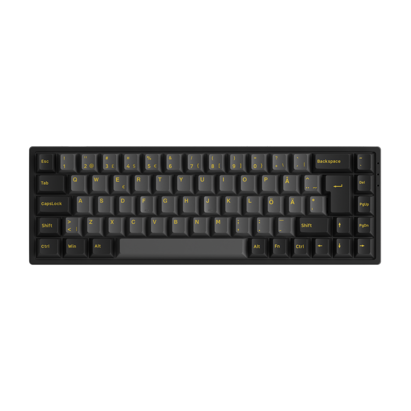Black & Gold 3068B Plus ISO - ISO-Nordic / Akko V3 Cream Yellow Pro / Default(CN) Warehouse