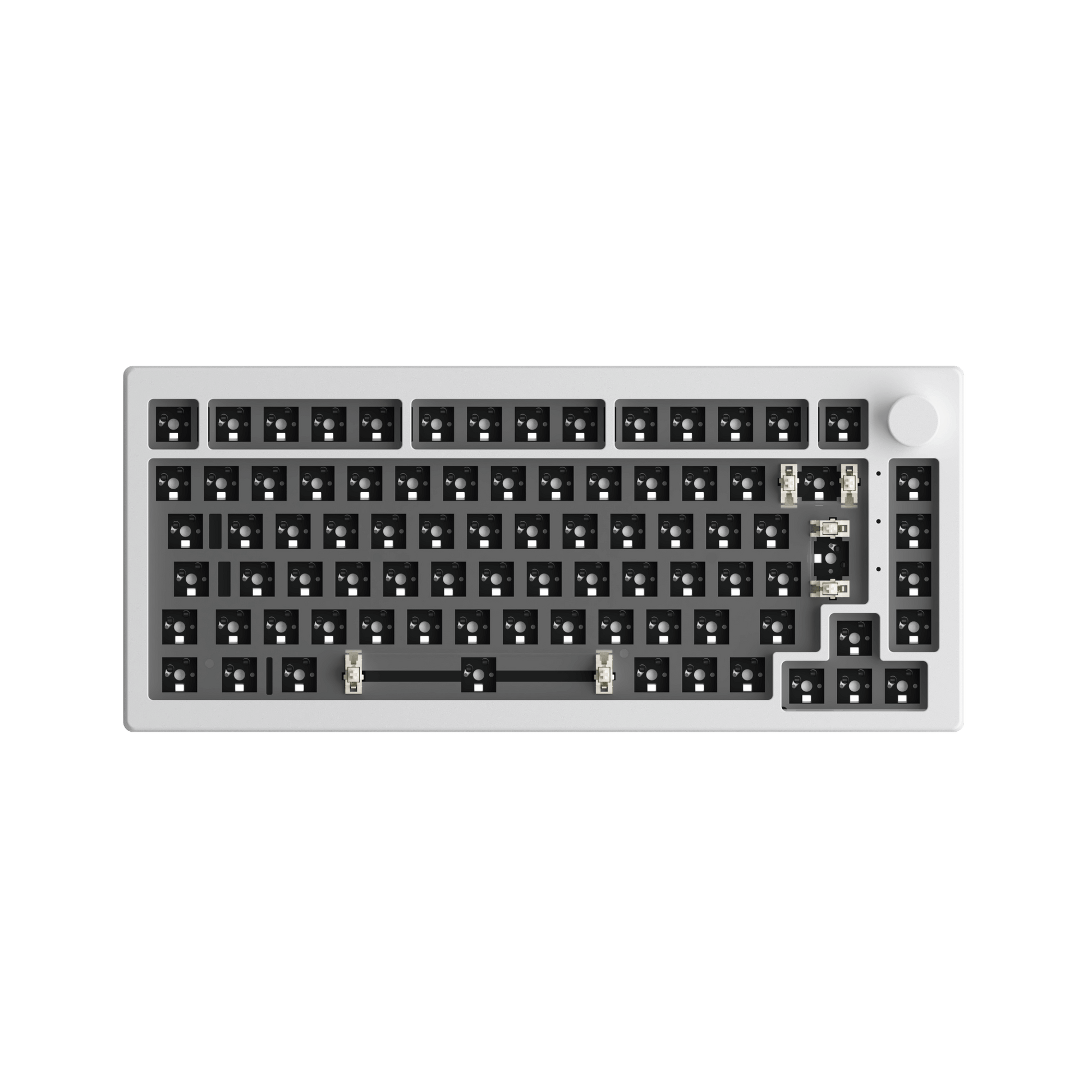 5075 VIA DIY Kit - 5075B(Wireless Tri-mode) / Moonlight White- ISO / Default(CN) Warehouse