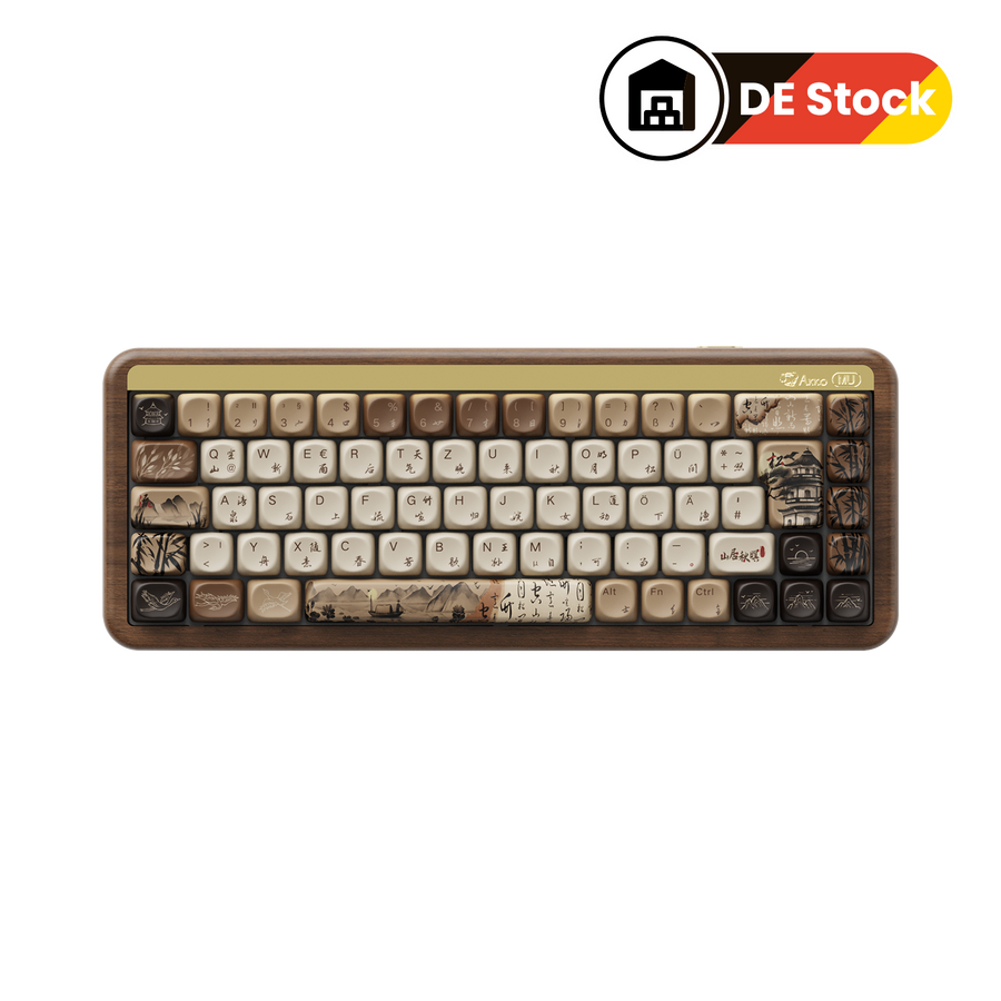 MU01 Wooden Keyboard
