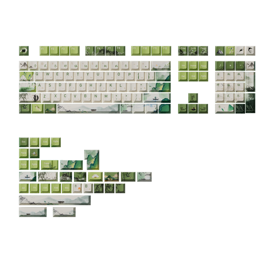 Summer Serenity Keycap Set (140-key)
