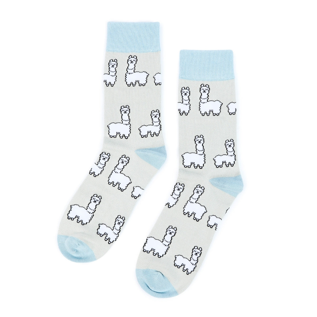 Save the Alpaca Bamboo Socks | UK Adult 7-11