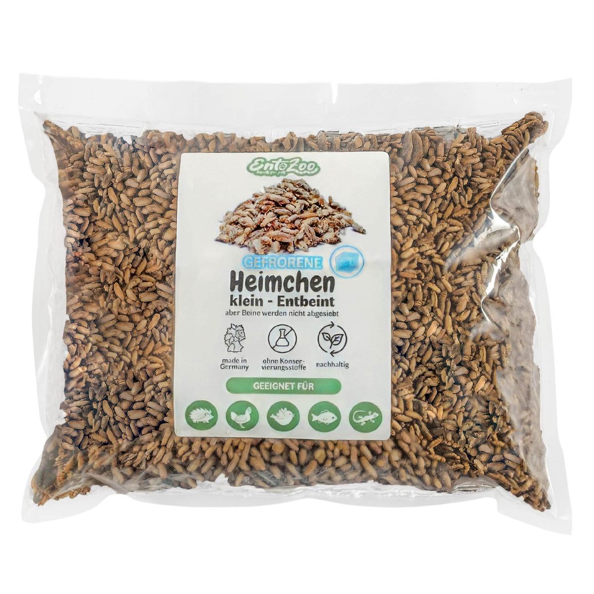 Gefrorene Heimchen - 1 kg / Mittel