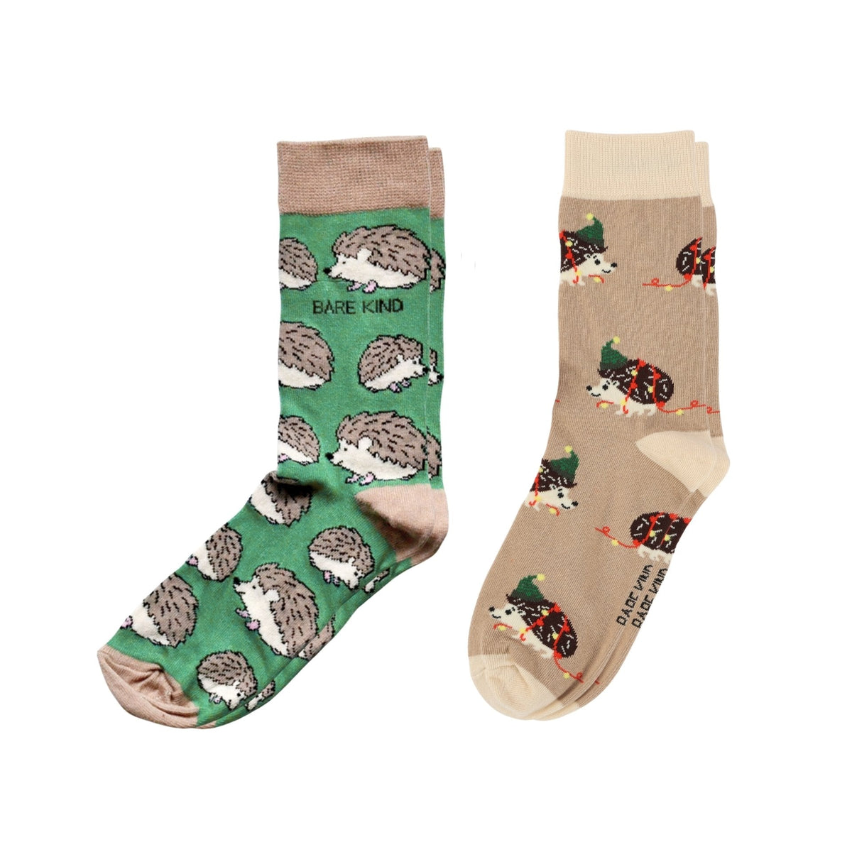 An Earthy Christmas Hedgehog Bundle of 2 | UK Adult 7-11