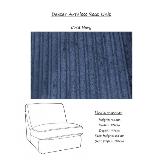 Dexter Fabric Corner Sofa Collection - Choice Of Fabrics & Feet