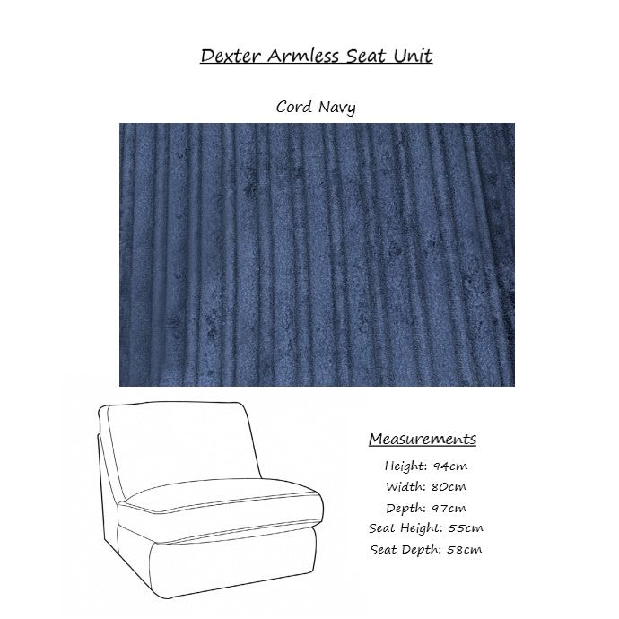 Dexter Fabric Corner Sofa Collection - Choice Of Fabrics & Feet