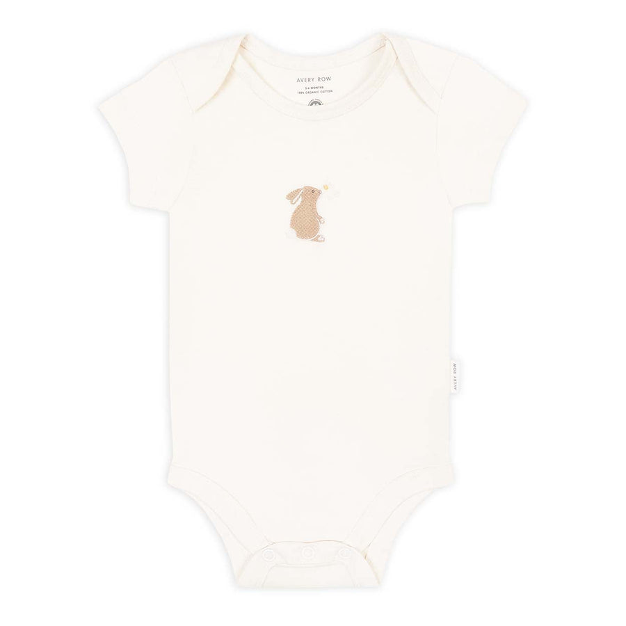 Embroidered Bodysuit - Bunny