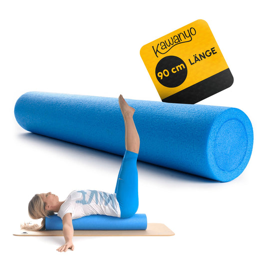 Kawanyo Yoga- & Pilatesrolle 90 cm – Balance & Faszien
