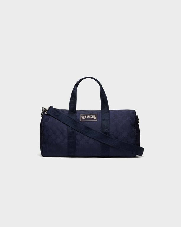 Vilebrequin - Travel 48h Bag Turtle Monogram - Beach Bag - Bag-48 - Blue - Size OSFA