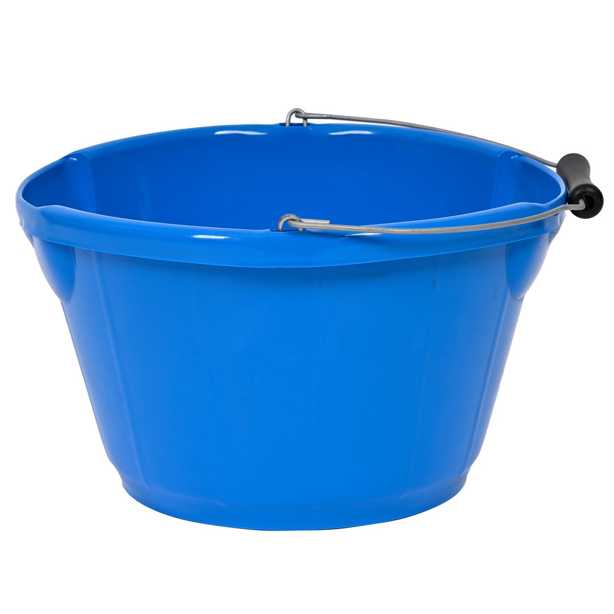 Gorilla Plas® B4 Shallow Bucket | Lightweight Food Safe Feed Bucket - Blue