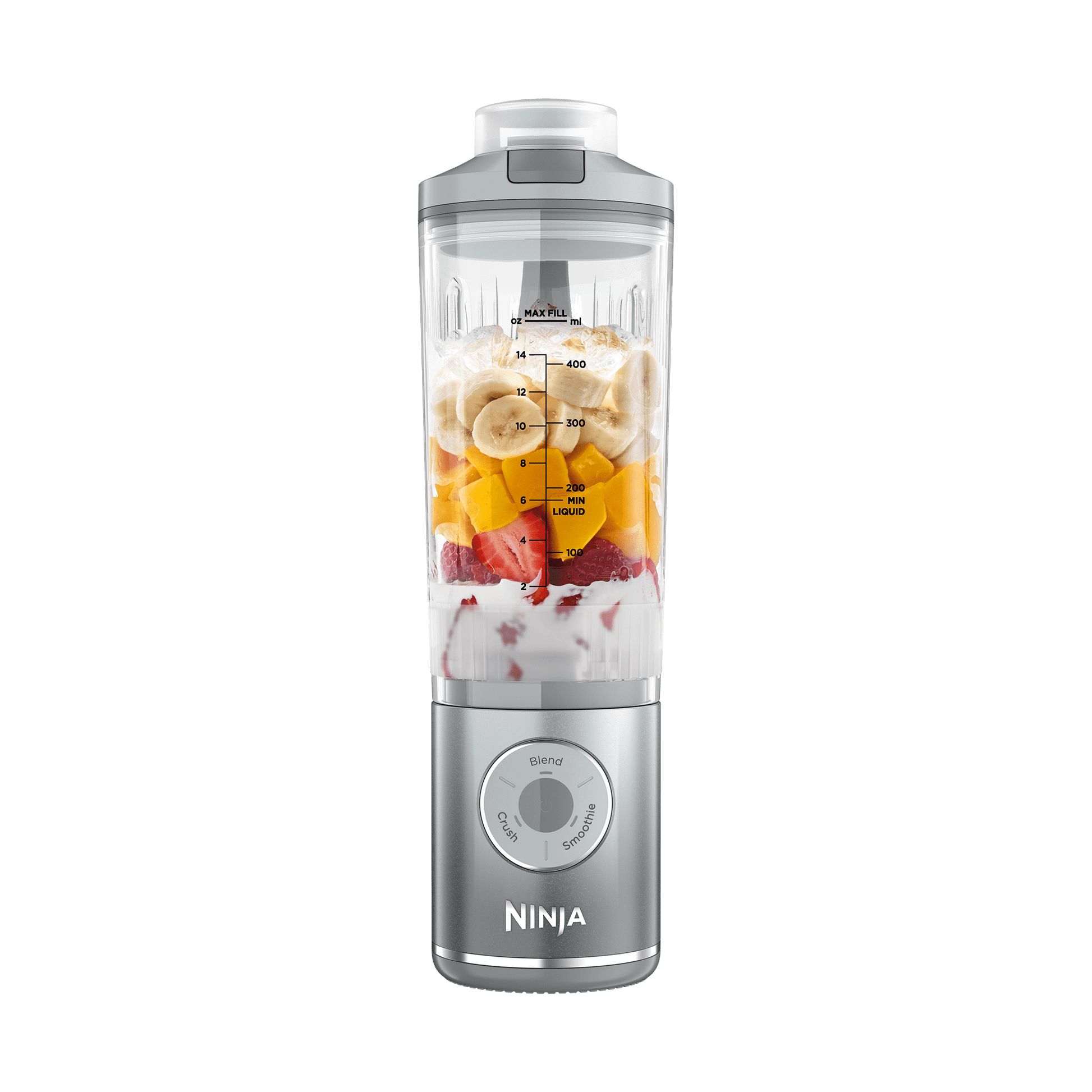 Ninja Blast Max Portable Blender in Silver | BC251UKSL | by SharkNinja