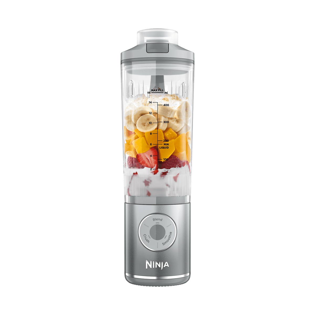 Ninja Blast Max Portable Blender in Silver | BC251UKSL | by SharkNinja