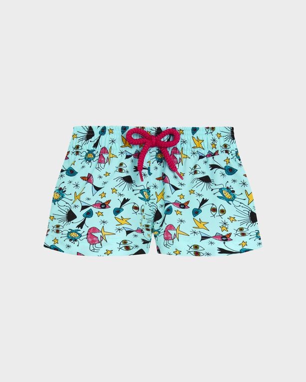 Vilebrequin - Baby Swim Shorts Aquatic Carnival - Swimwear - Bambi - Blue - Size 12M