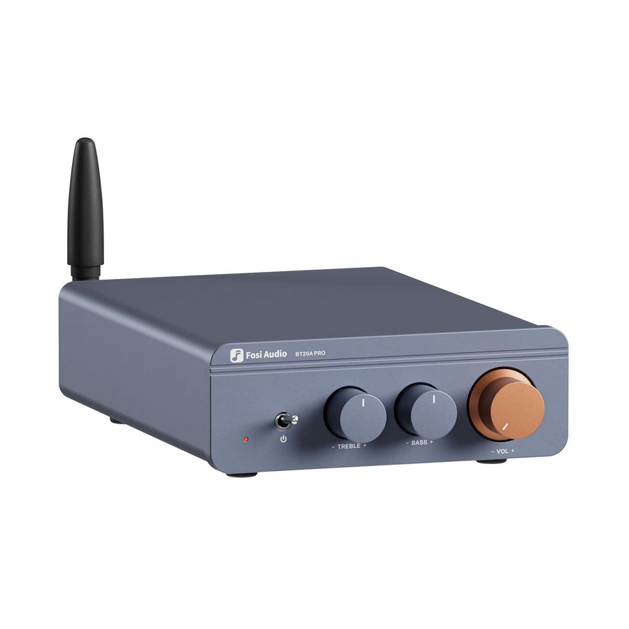 Fosi Audio BT20A Pro Bluetooth Stereo Power Amp - Blue / 32V 5A
