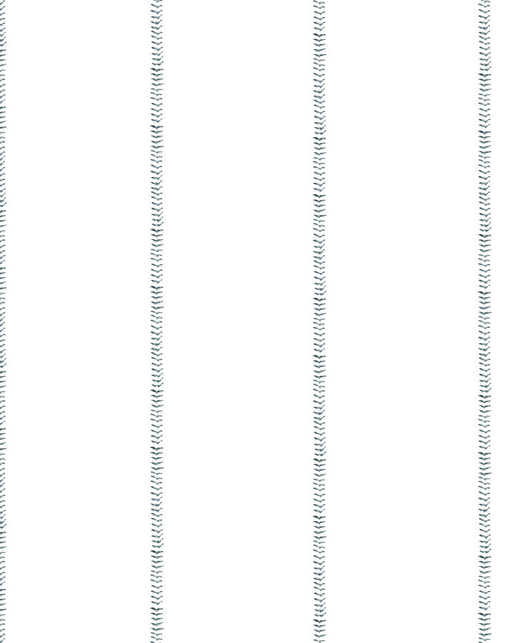'Baseball Stitch' Wallpaper by Wallshoppe - Gray - Traditional