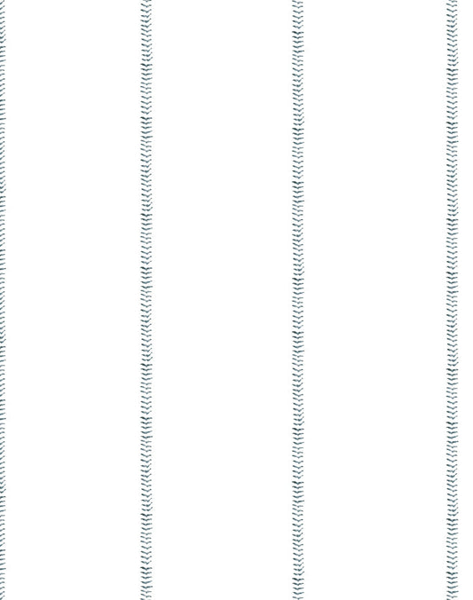'Baseball Stitch' Wallpaper by Wallshoppe - Gray - Traditional