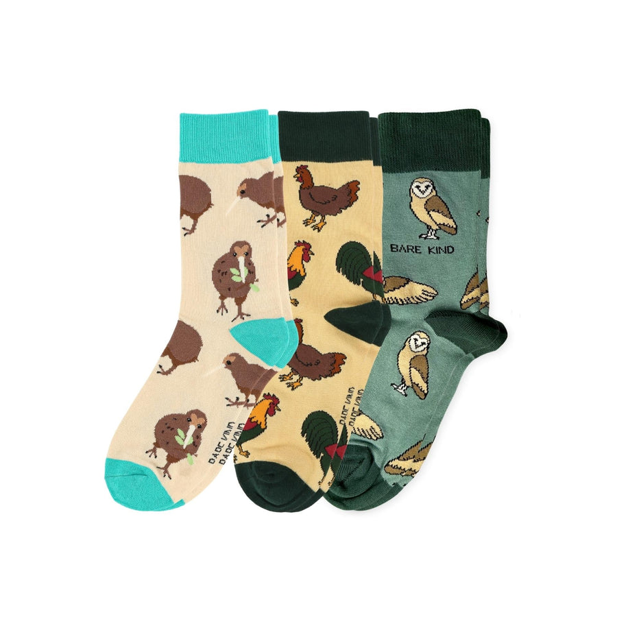 Beautiful Brown Bird Bundle of 3 | UK Adult 4-7