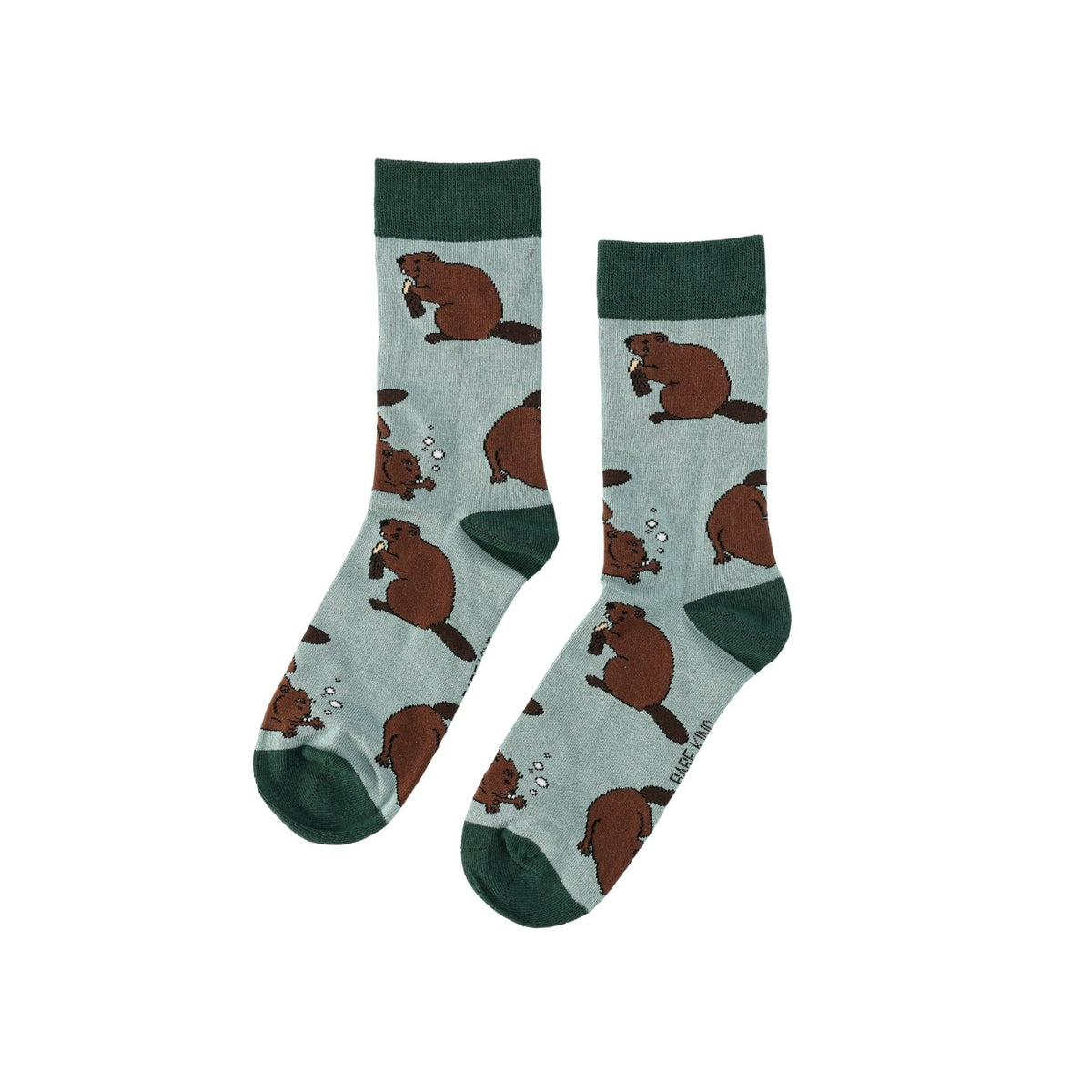 Save the Beavers Bamboo Socks | UK Adult 7-11