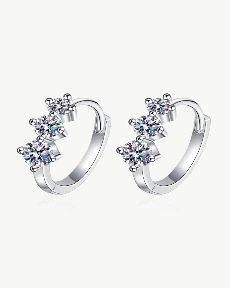 0.72 Carat Diamond Hoop Earrings - MASON TENNIS™