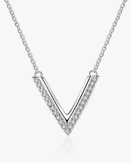 0.19 Carat Diamond Letter Pendant Necklace - MASON TENNIS™