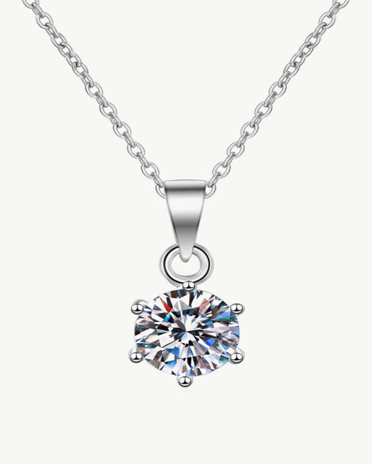 0.5 Carat Diamond Round Pendant Necklace - Get What You Need