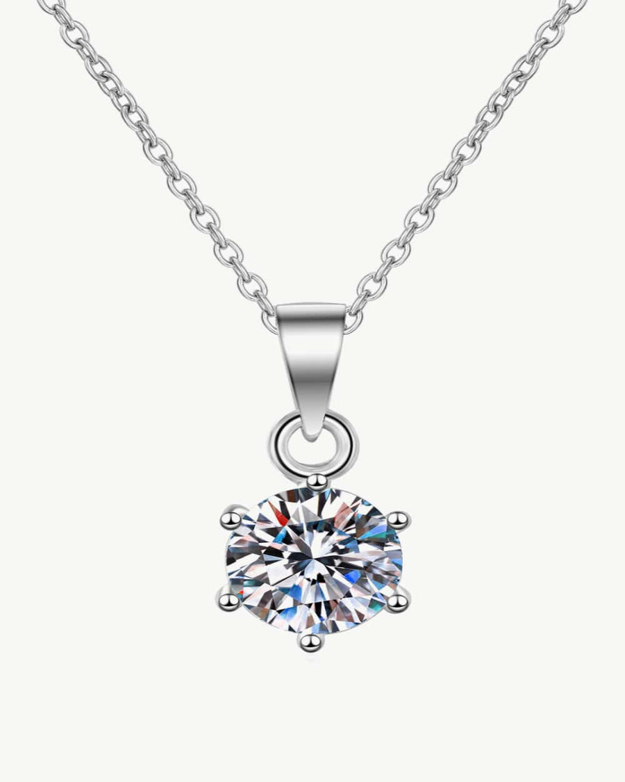 0.5 Carat Diamond Round Pendant Necklace - Get What You Need