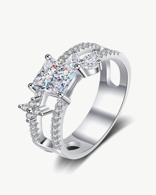 1 Carat Diamond Ring - Double Layered - 4